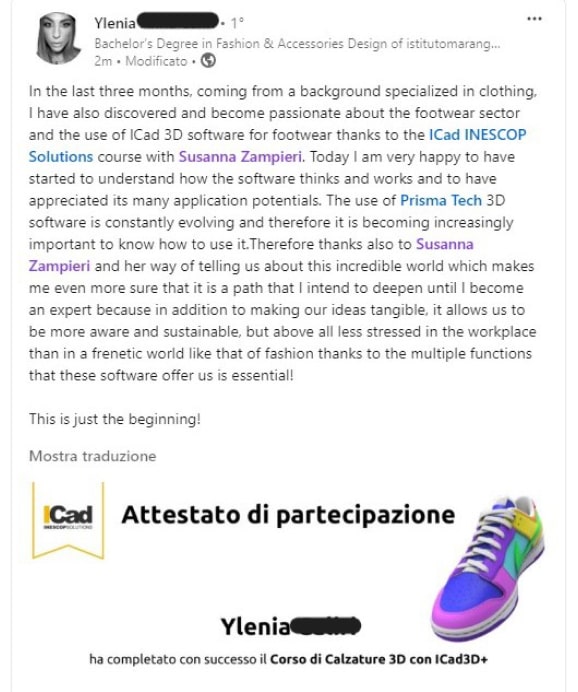 Studente 4 - Successo lavorativo